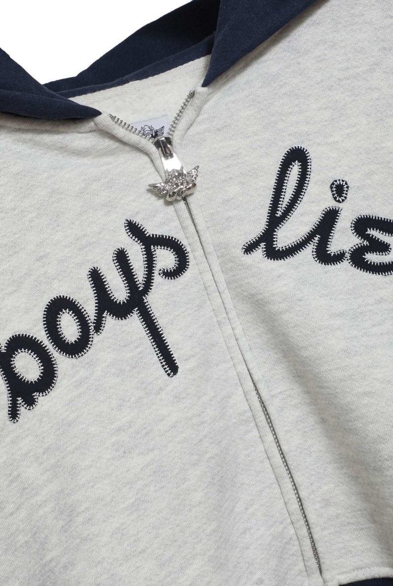 Shop Boys Lie Boys Lie The Big Leaguer Alex Zip up Hoodie Zip Up Hoodie for women – premium loungewear and festival fashion at Spoiled Brat