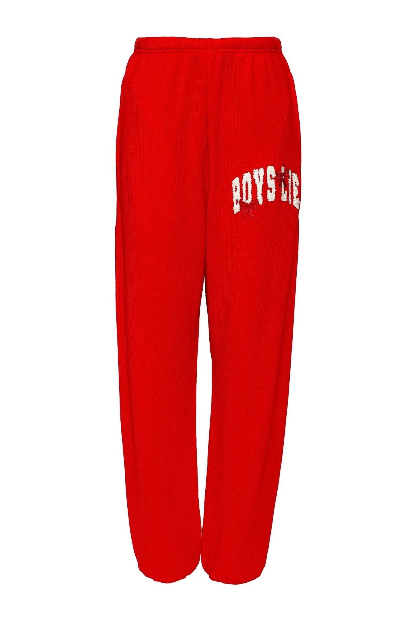 Shop Boys Lie Boys Lie Wrap Me In a Bow Kimmy Jogger Pants Jogger Bottoms for women – premium loungewear and festival fashion at Spoiled Brat