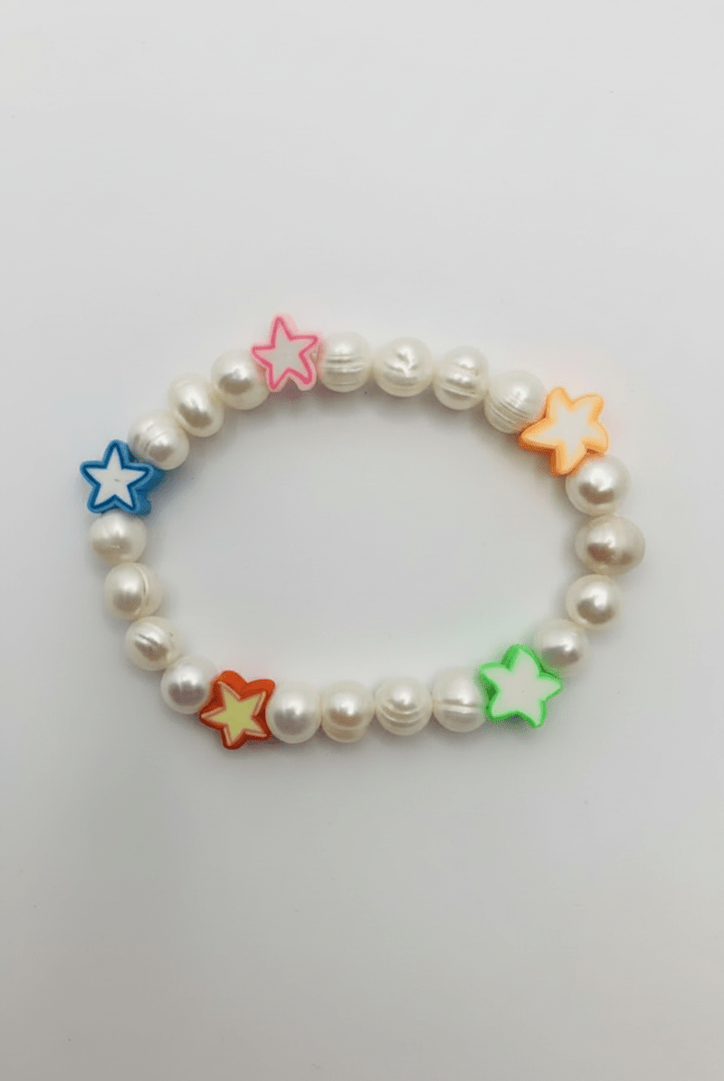 Shop Bracha Bracha All Fun Star Pearl Bracelet Bracelet for women – premium loungewear and festival fashion at Spoiled Brat