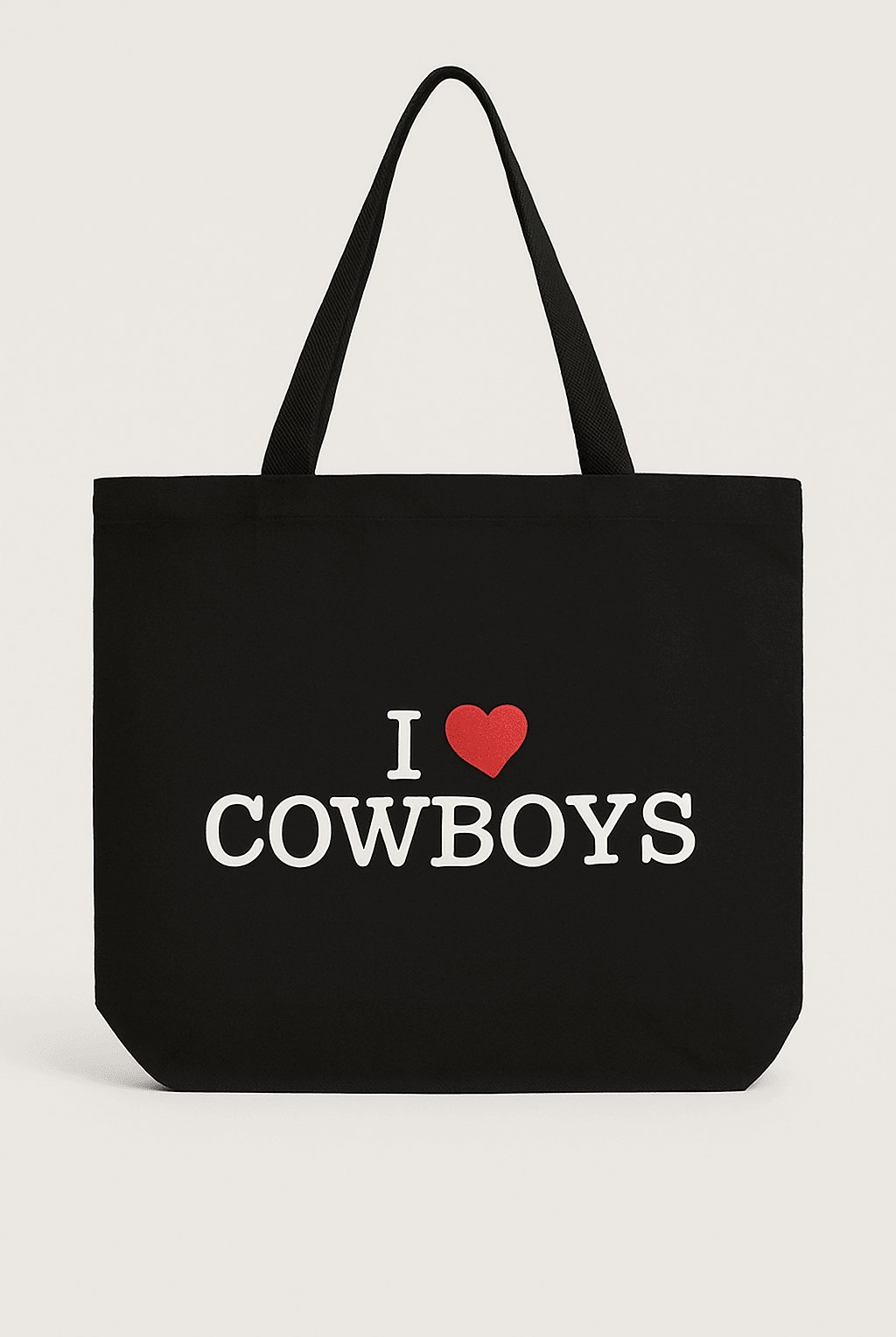 Shop Brunette The Label Brunette The Label "I Love Cowboys" Tote Bag Tote Bag for women – premium loungewear and festival fashion at Spoiled Brat