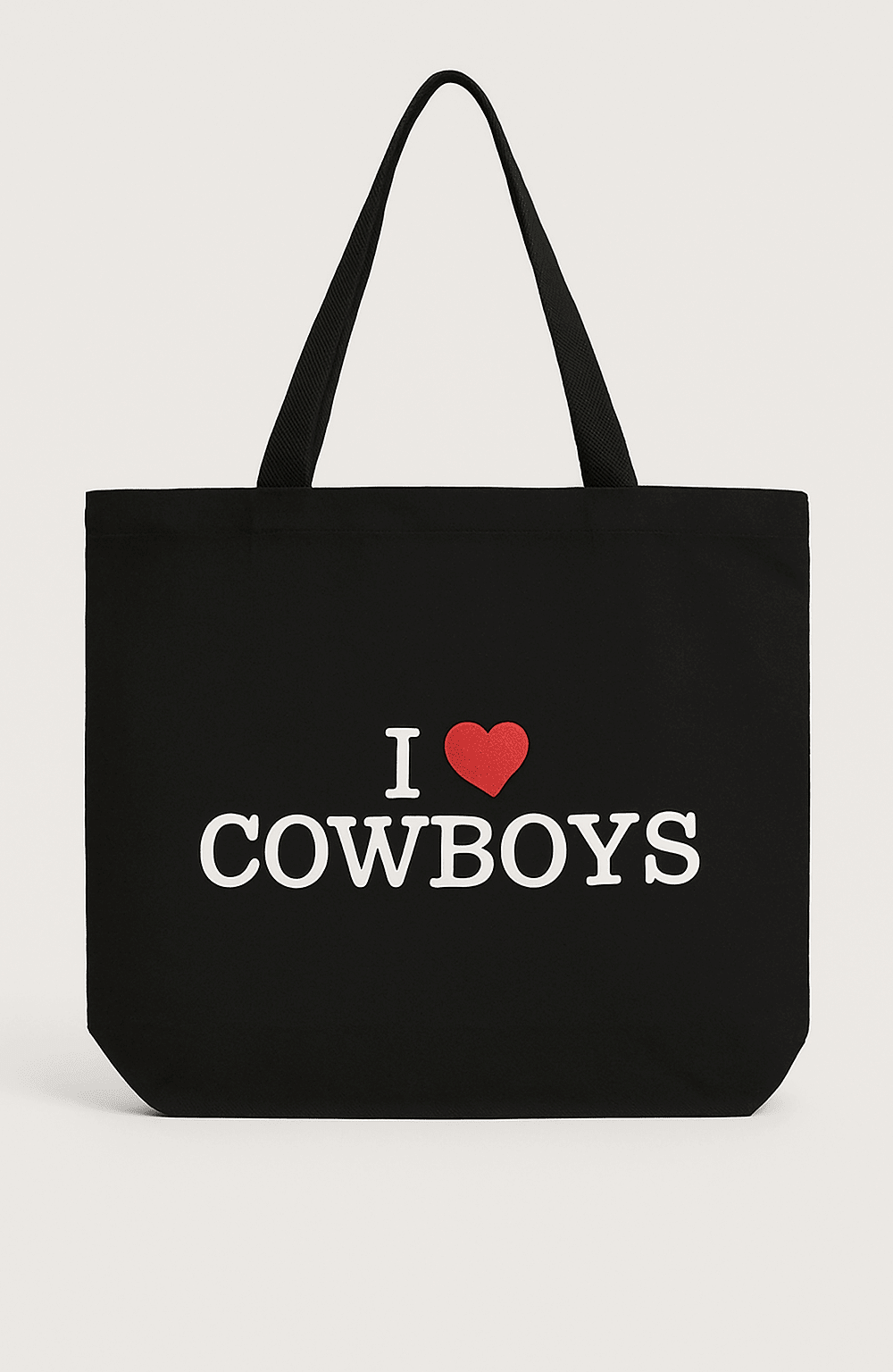 Shop Brunette The Label Brunette The Label "I Love Cowboys" Tote Bag Tote Bag for women – premium loungewear and festival fashion at Spoiled Brat