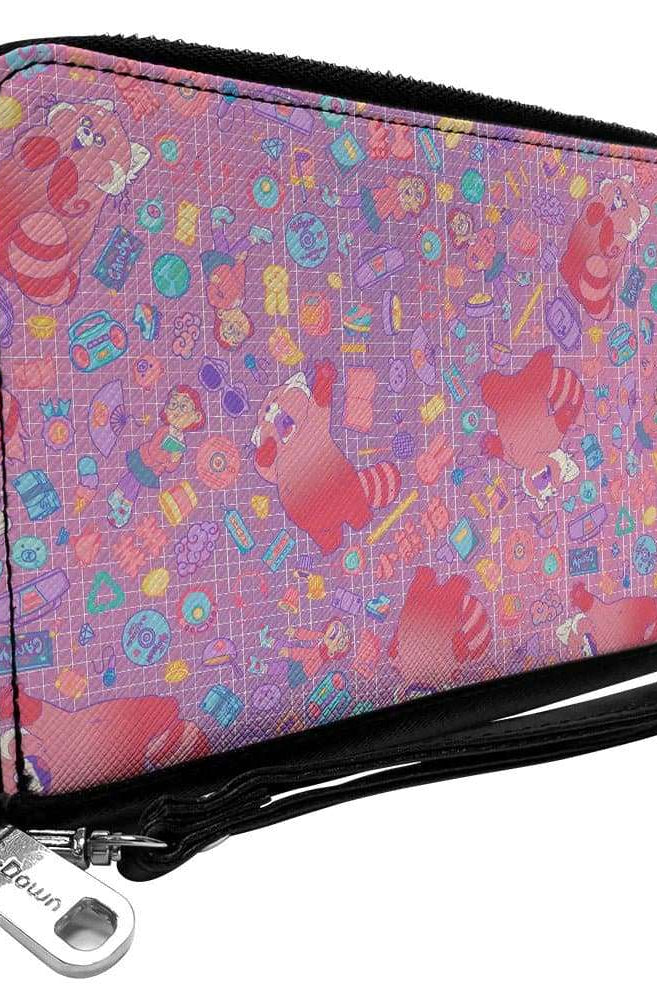 Buckle Down Disney Red Panda PU Zip Around Wallet Rectangle Wallet by Buckle Down Products as seen on celebrities