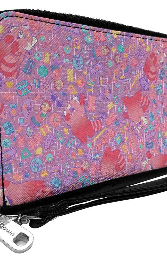 Buckle Down Disney Red Panda PU Zip Around Wallet Rectangle Wallet by Buckle Down Products as seen on celebrities