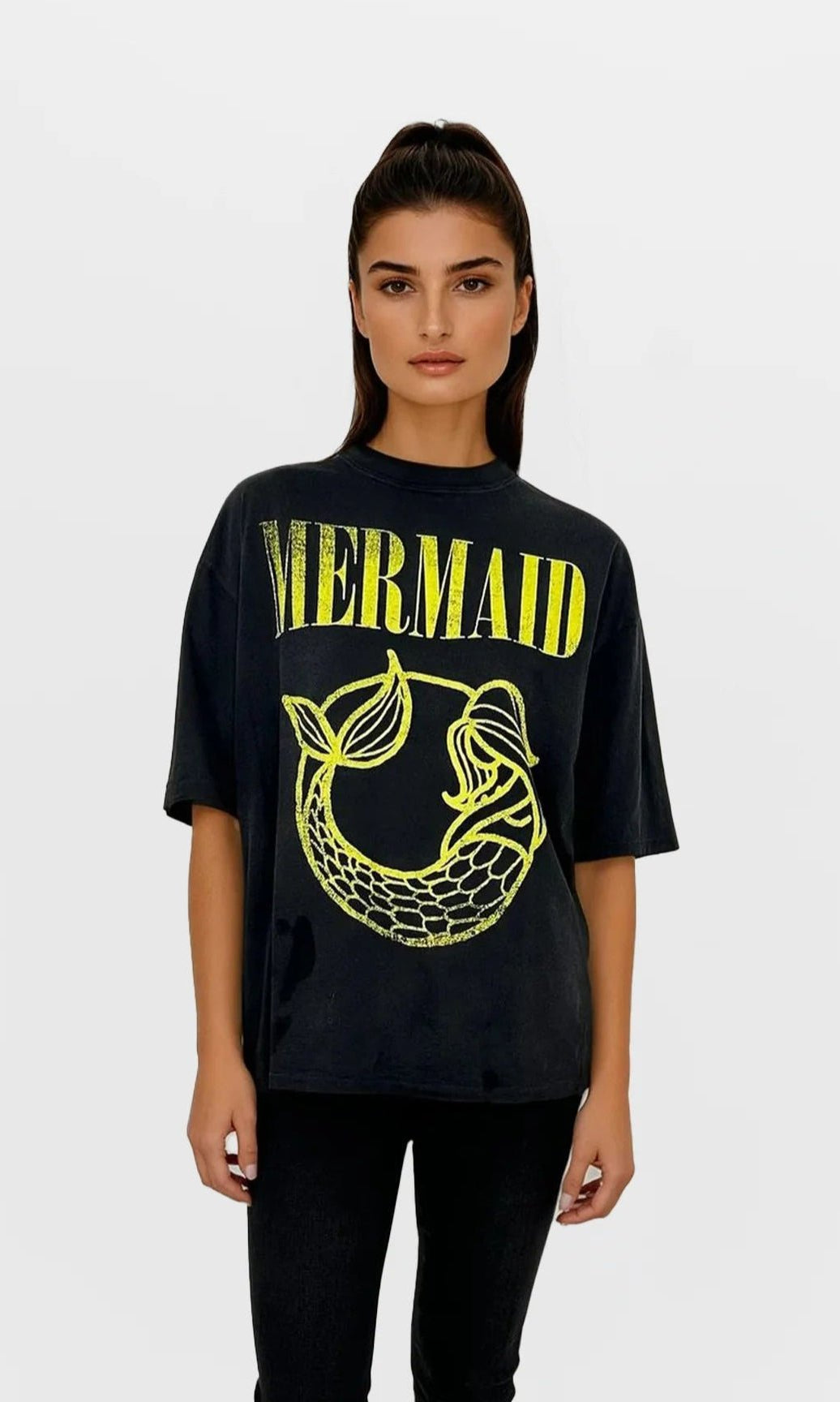 CHRLDR Mermaid Oversized T-Shirt - Spoiled Brat