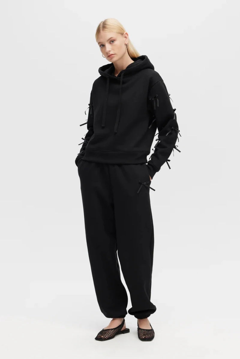 Shop CHRLDR CHRLDR Molly Bows Hoodie Hoodie for women – premium loungewear and festival fashion at Spoiled Brat