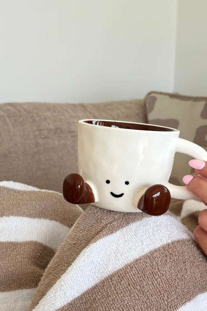 Shop Coconut Lane Coconut Lane Coffee Cuddles Mug Mug for women – premium loungewear and festival fashion at Spoiled Brat