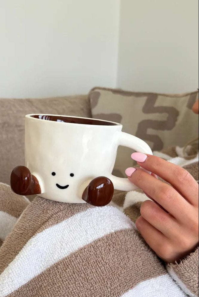 Shop Coconut Lane Coconut Lane Coffee Cuddles Mug Mug for women – premium loungewear and festival fashion at Spoiled Brat