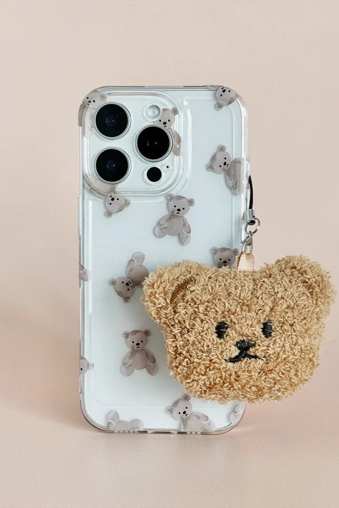 Coconut Lane Teddy Bear Phone Charm by Coconut Lane – Phone Charm – | Spoiled Brat UK