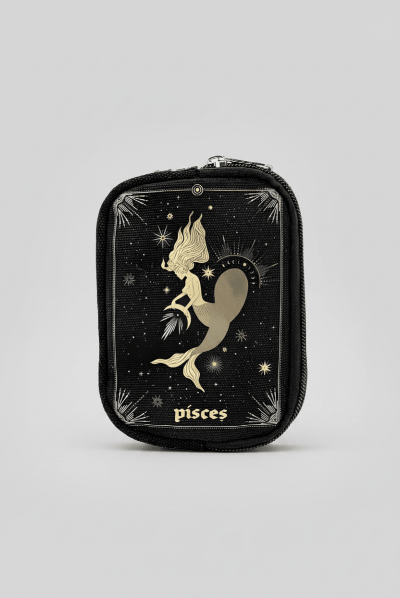 Shop Comeco INC Zodiac Sign Wristlet Purse Purse for women – premium loungewear and festival fashion at Spoiled Brat