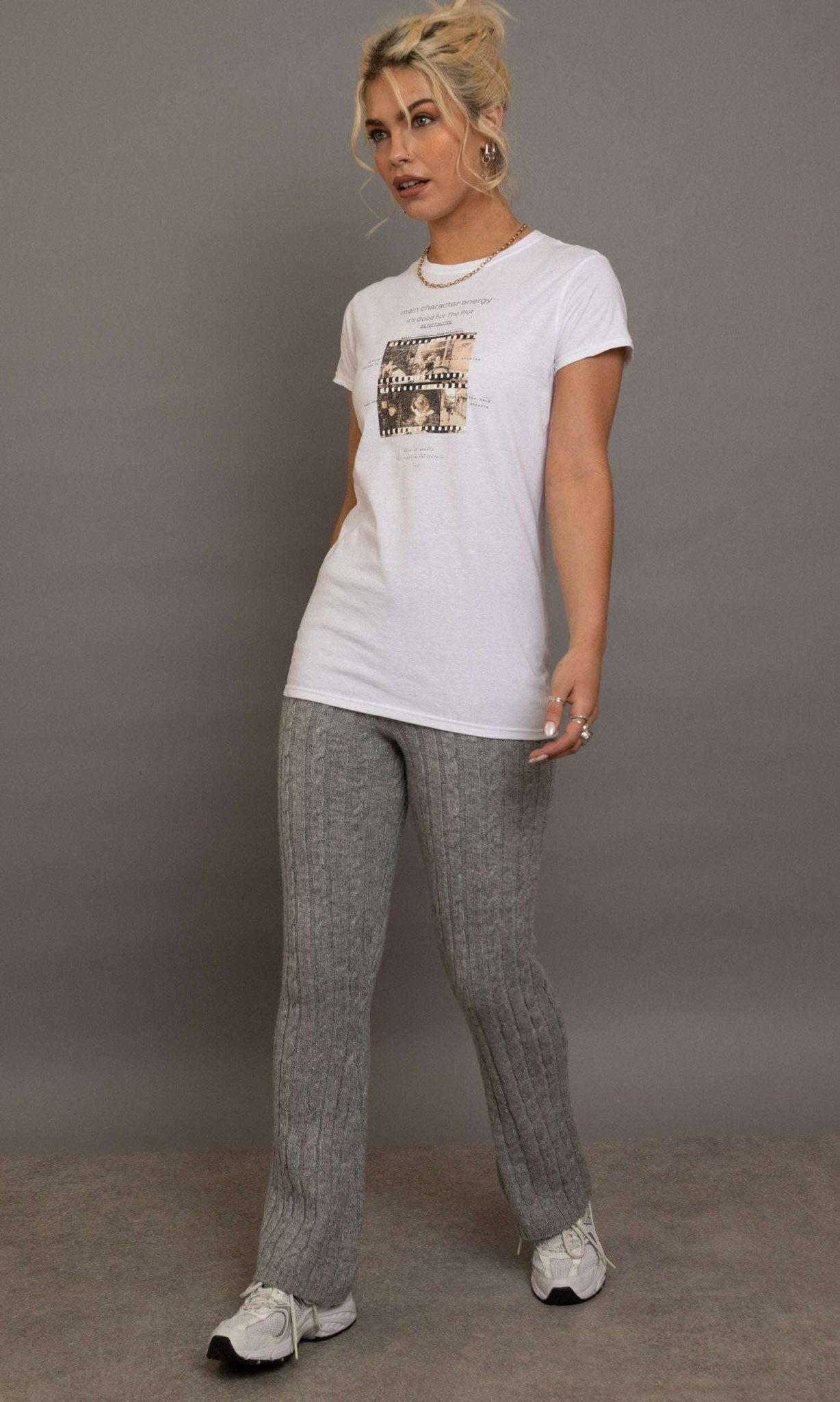 Shop Daisy Street Daisy Street Main Character Energy Photo Negative Tee T-Shirts for women – premium loungewear and festival fashion at Spoiled Brat