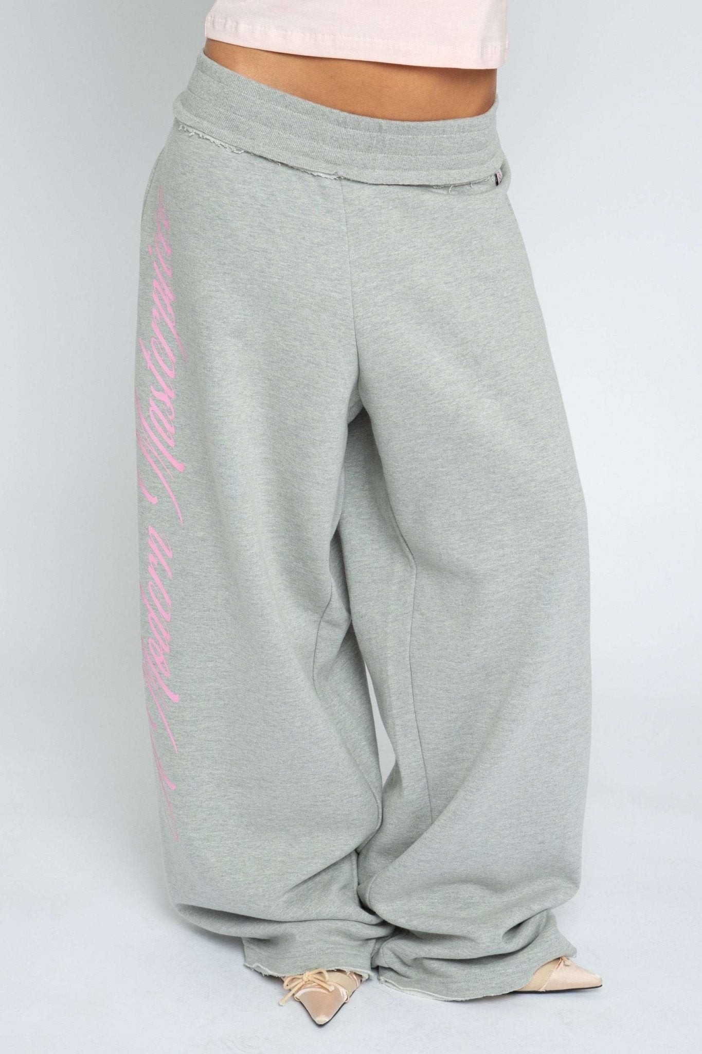 Daisy Street Masterpiece Grey Jogger Pants by Daisy Street – Jogger Bottoms – Grey | Spoiled Brat UK