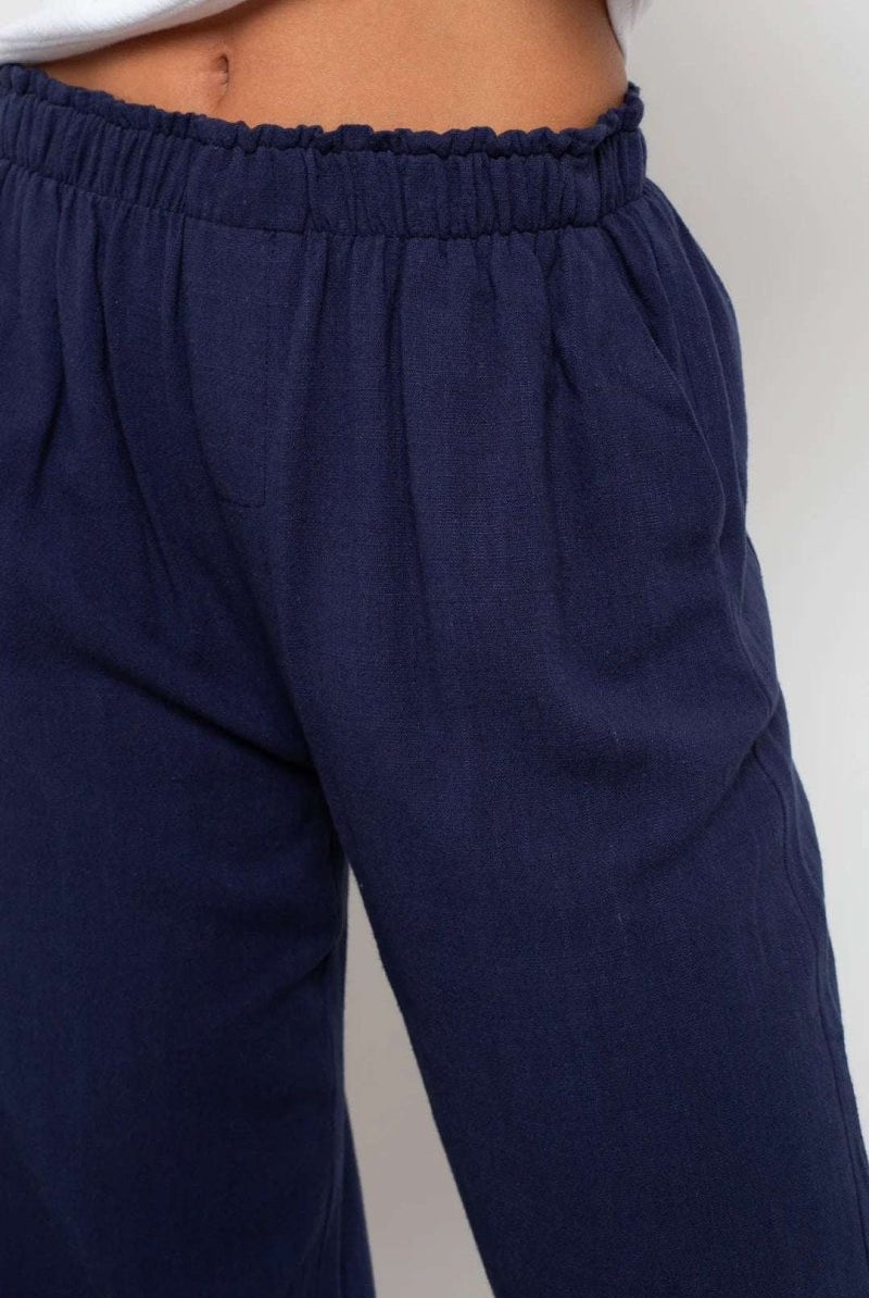 Shop Daisy Street Daisy Street Mid Rise Wide Leg Joggers Jogger Bottoms for women – premium loungewear and festival fashion at Spoiled Brat