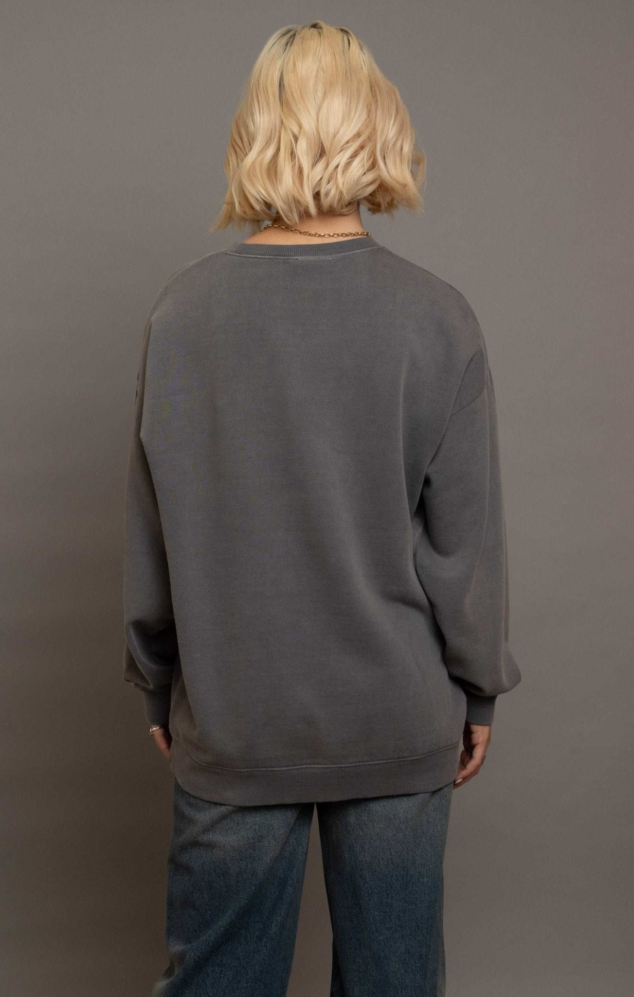 Shop Daisy Street Daisy Street Playing Out Oversized Sweatshirt Sweater for women – premium loungewear and festival fashion at Spoiled Brat