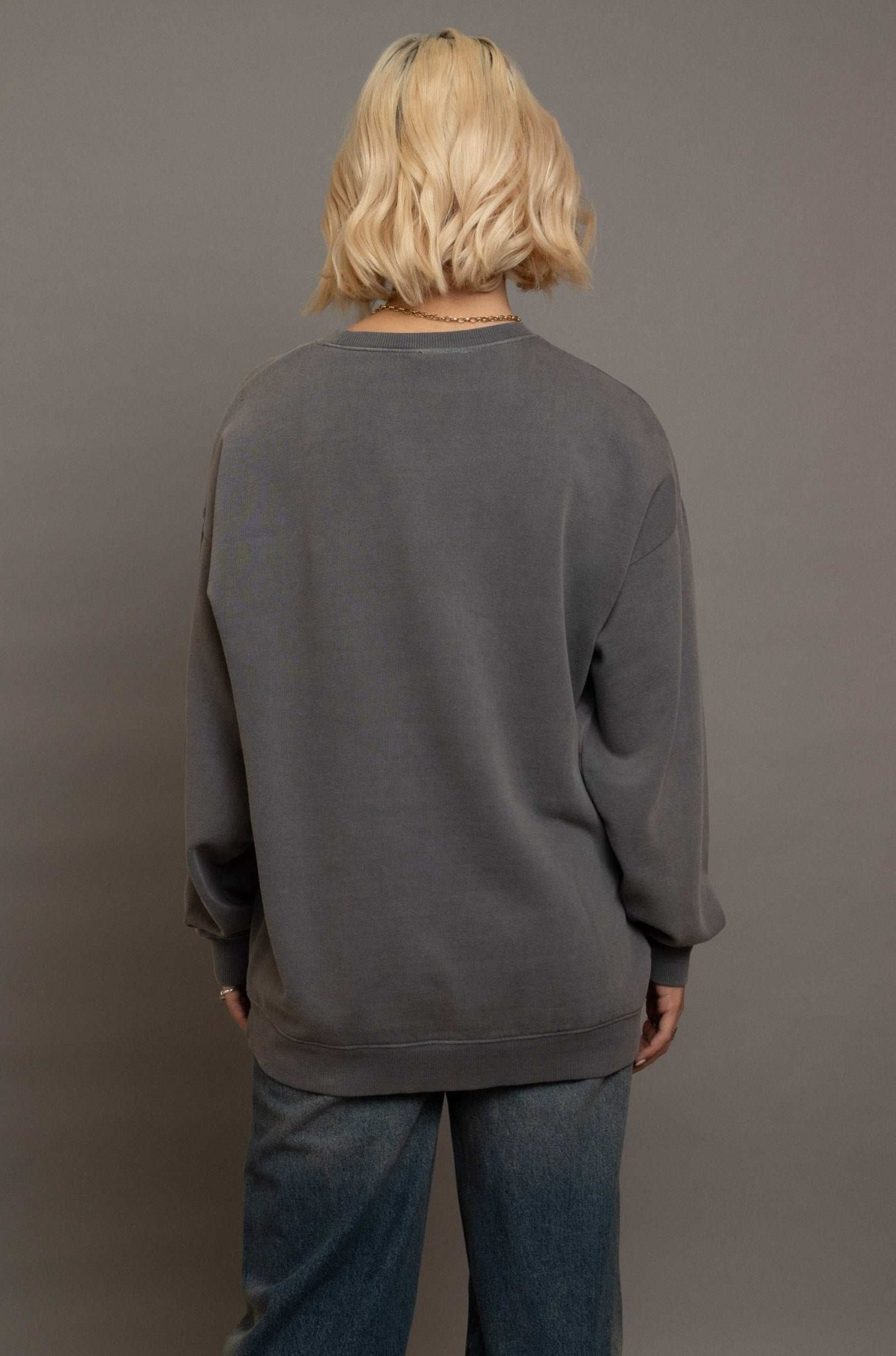 Daisy Street Playing Out Oversized Sweatshirt - Spoiled Brat