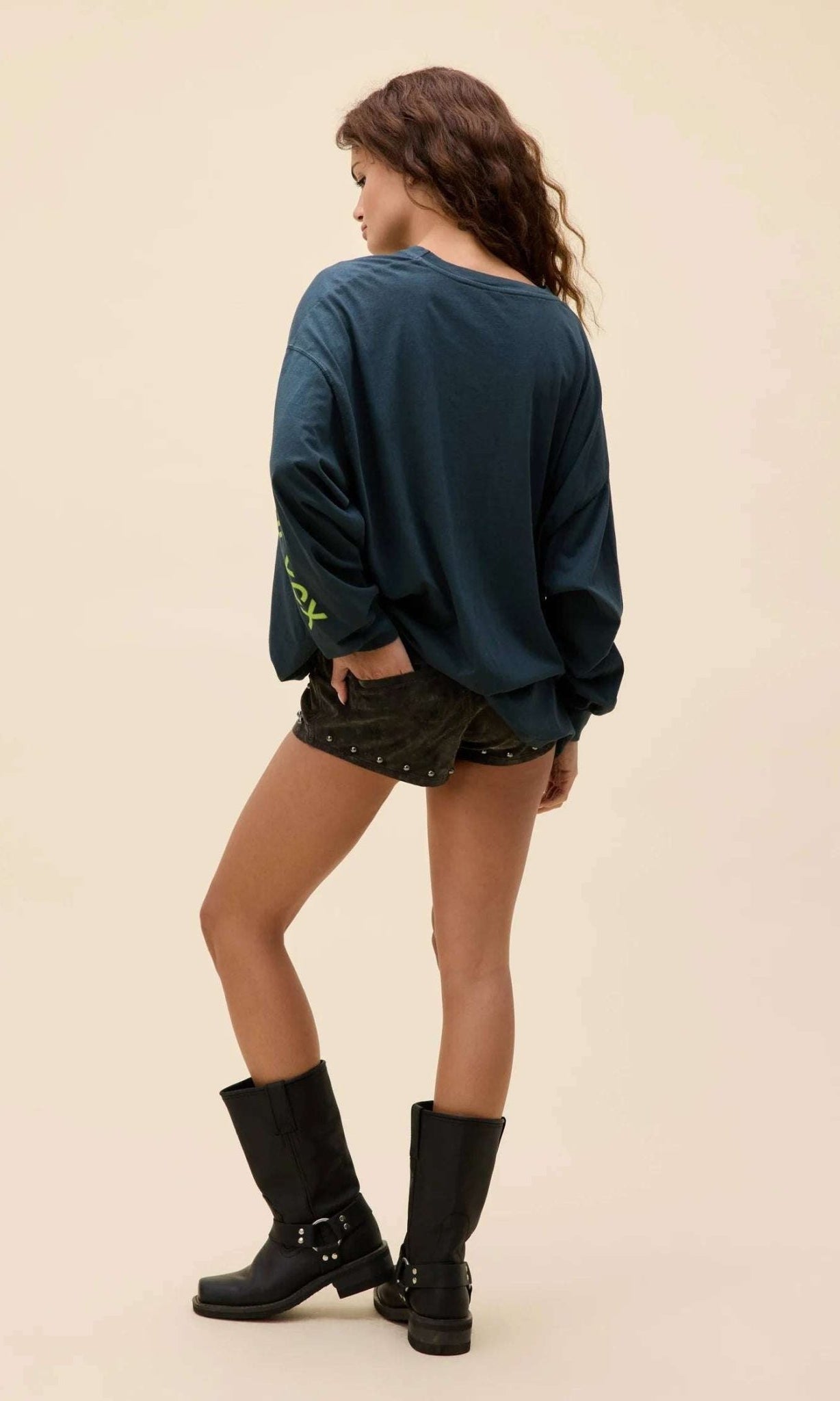 Shop Daydreamer LA Daydreamer LA CHARLI XCX Brat Long Sleeve Tee T-Shirt for women – premium loungewear and festival fashion at Spoiled Brat