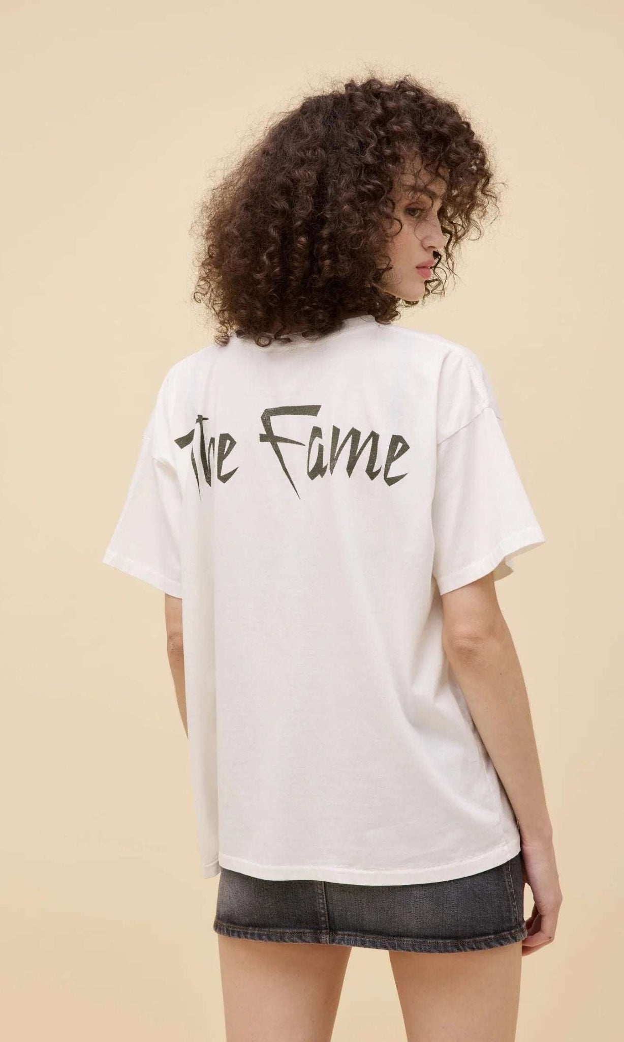 Shop Daydreamer LA Daydreamer LA Lady Gaga The Fame Merch Tee T-Shirt for women – premium loungewear and festival fashion at Spoiled Brat