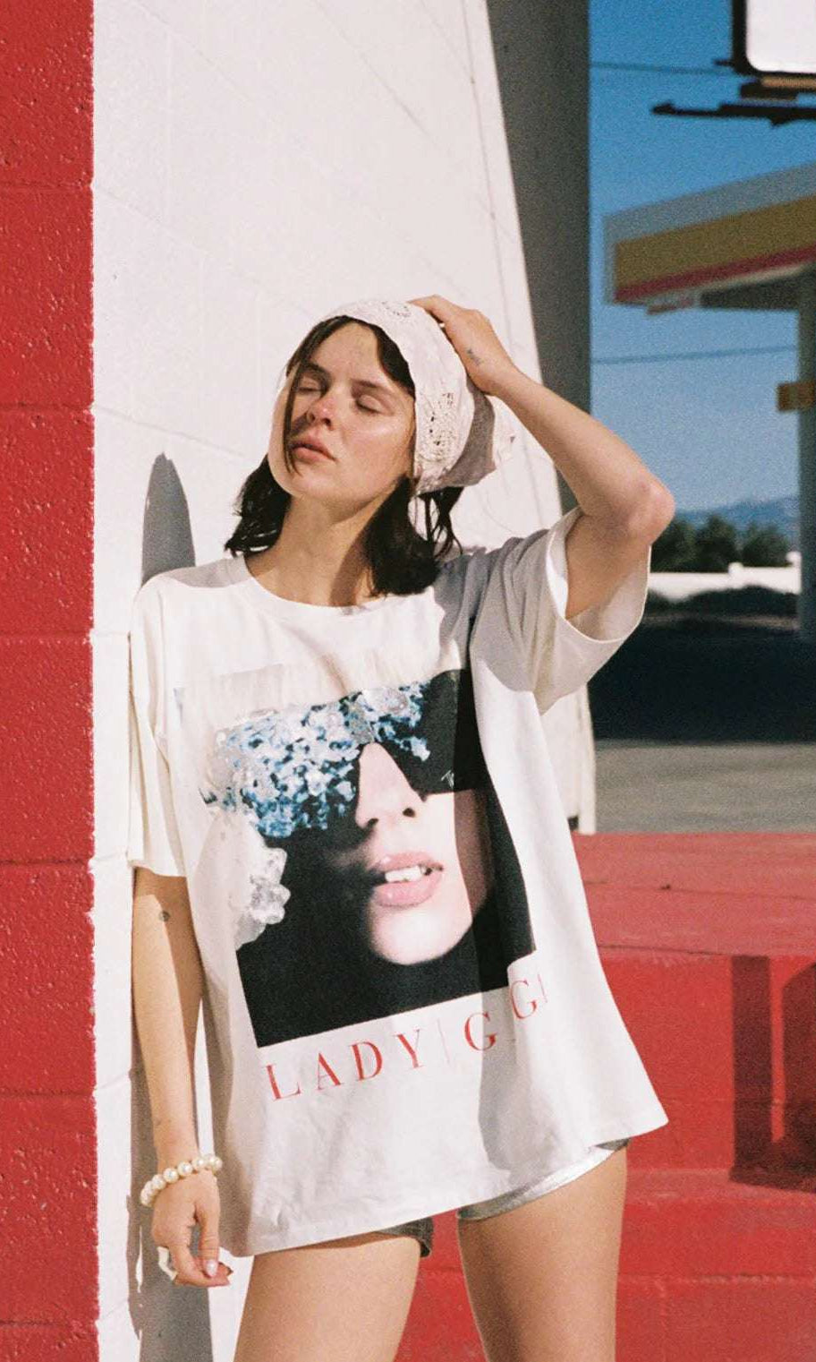 Shop Daydreamer LA Daydreamer LA Lady Gaga The Fame Merch Tee T-Shirt for women – premium loungewear and festival fashion at Spoiled Brat