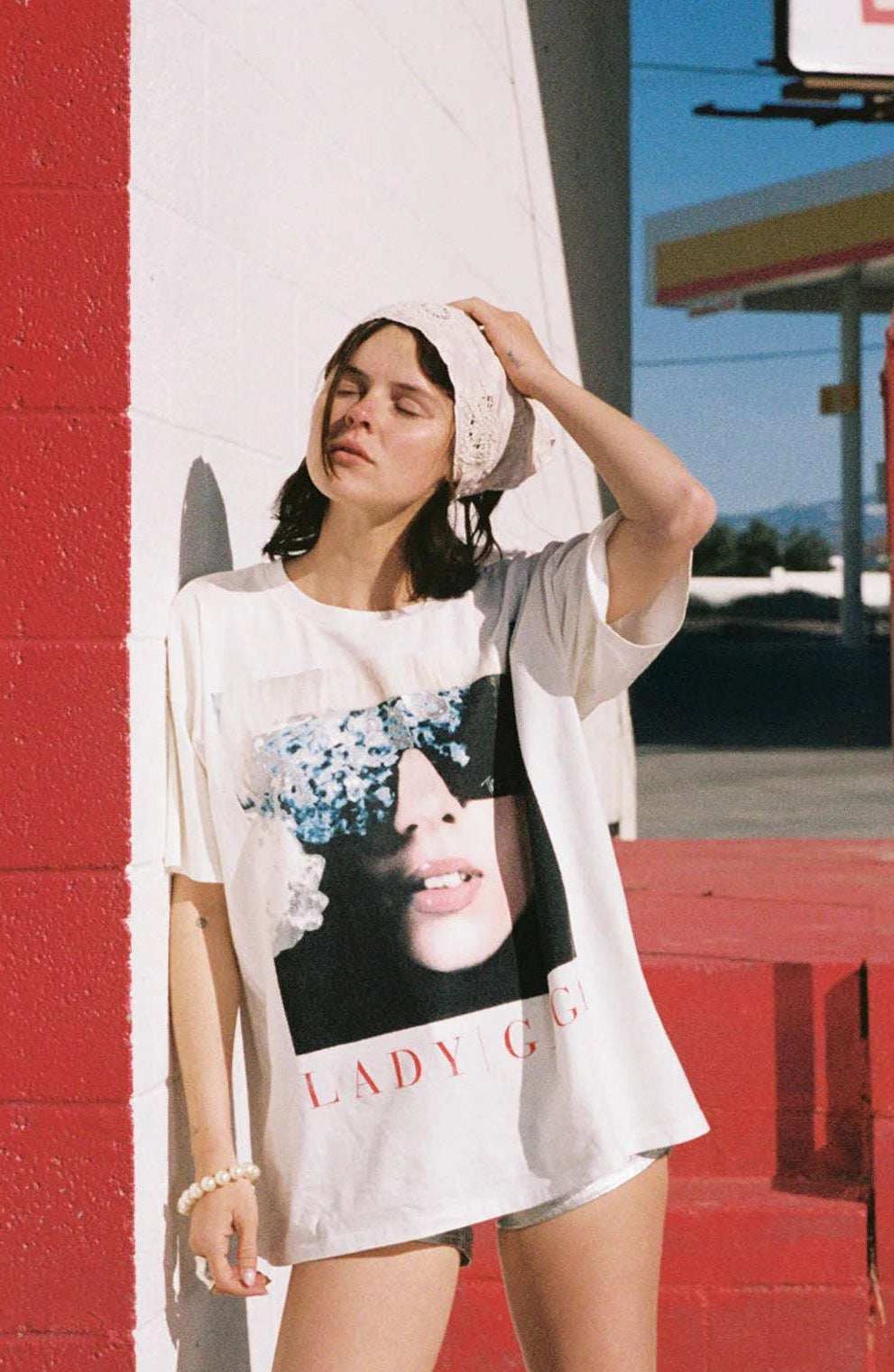 Shop Daydreamer LA Daydreamer LA Lady Gaga The Fame Merch Tee T-Shirt for women – premium loungewear and festival fashion at Spoiled Brat