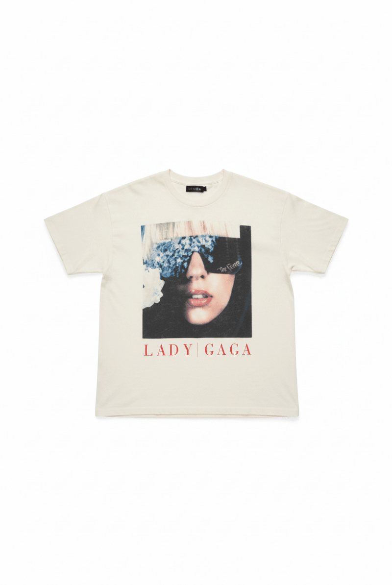 Shop Daydreamer LA Daydreamer LA Lady Gaga The Fame Merch Tee T-Shirt for women – premium loungewear and festival fashion at Spoiled Brat