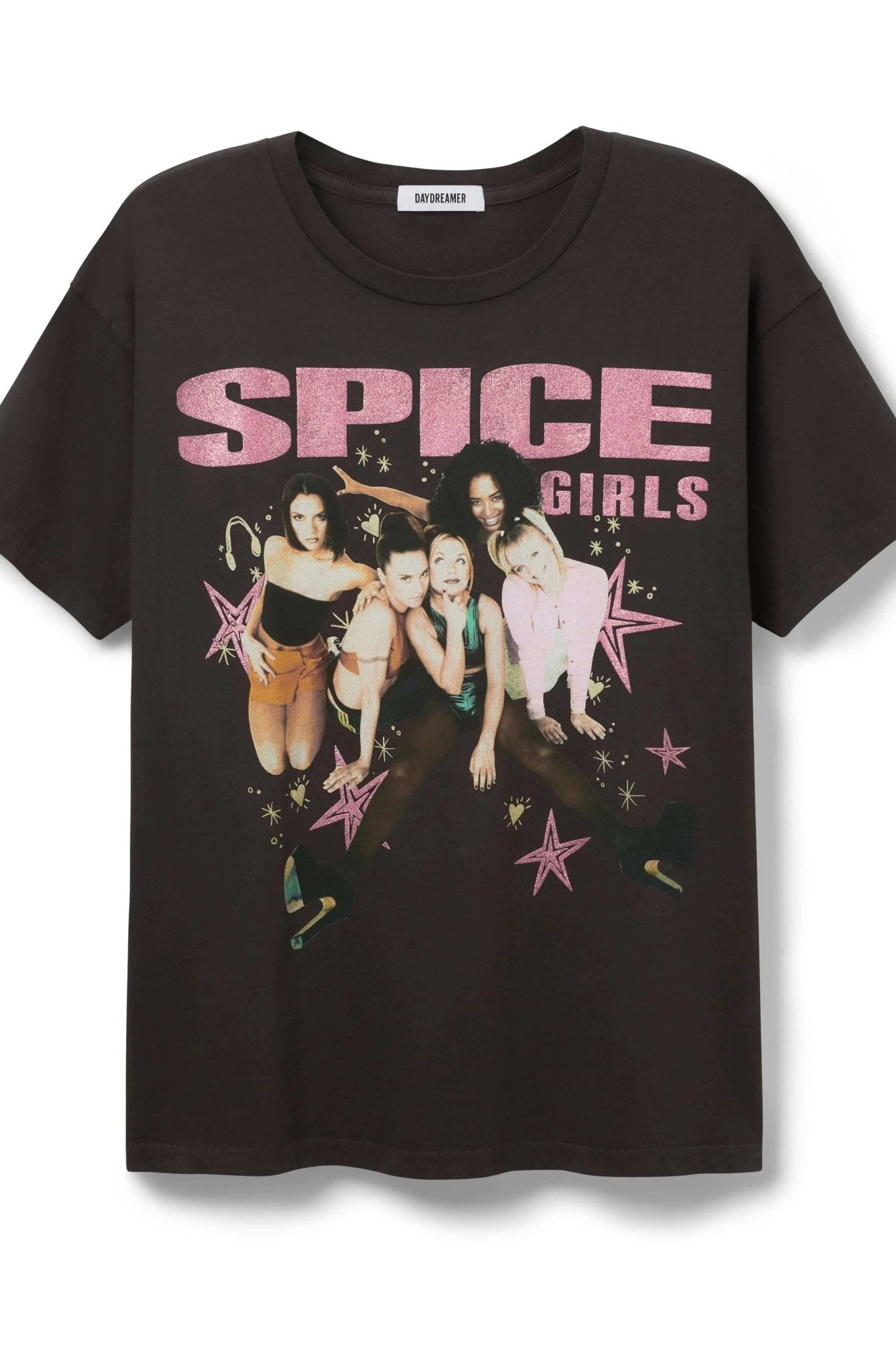 Shop Daydreamer LA Daydreamer LA Spice Girls Doodles Merch Tee T-Shirt for women – premium loungewear and festival fashion at Spoiled Brat