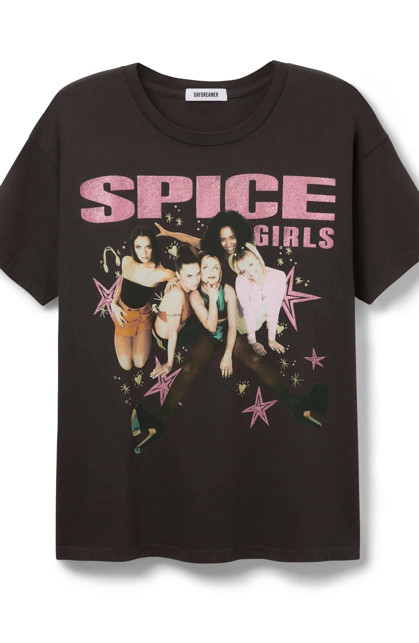 Shop Daydreamer LA Daydreamer LA Spice Girls Doodles Merch Tee T-Shirt for women – premium loungewear and festival fashion at Spoiled Brat