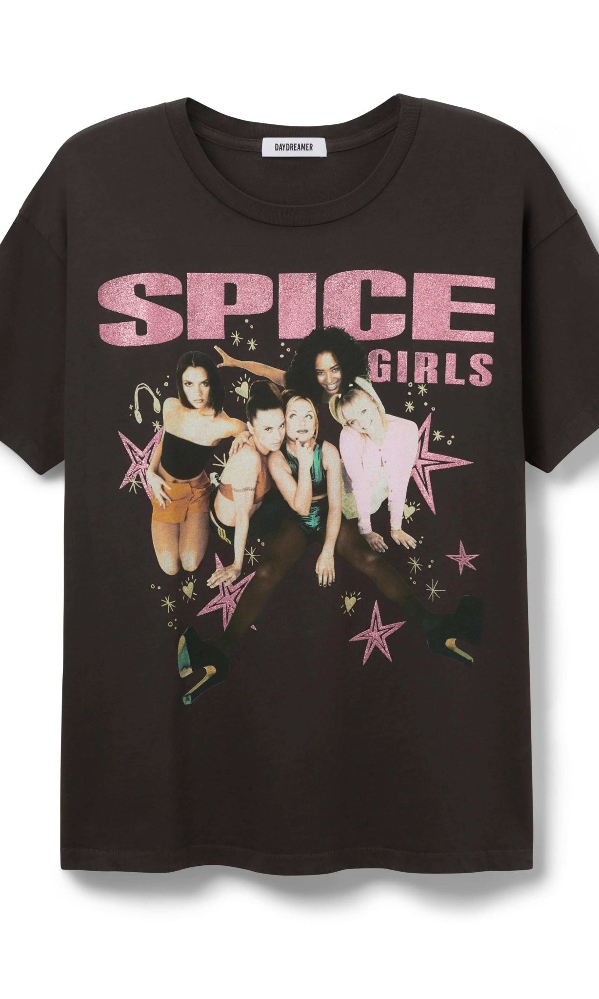 Shop Daydreamer LA Daydreamer LA Spice Girls Doodles Merch Tee T-Shirt for women – premium loungewear and festival fashion at Spoiled Brat