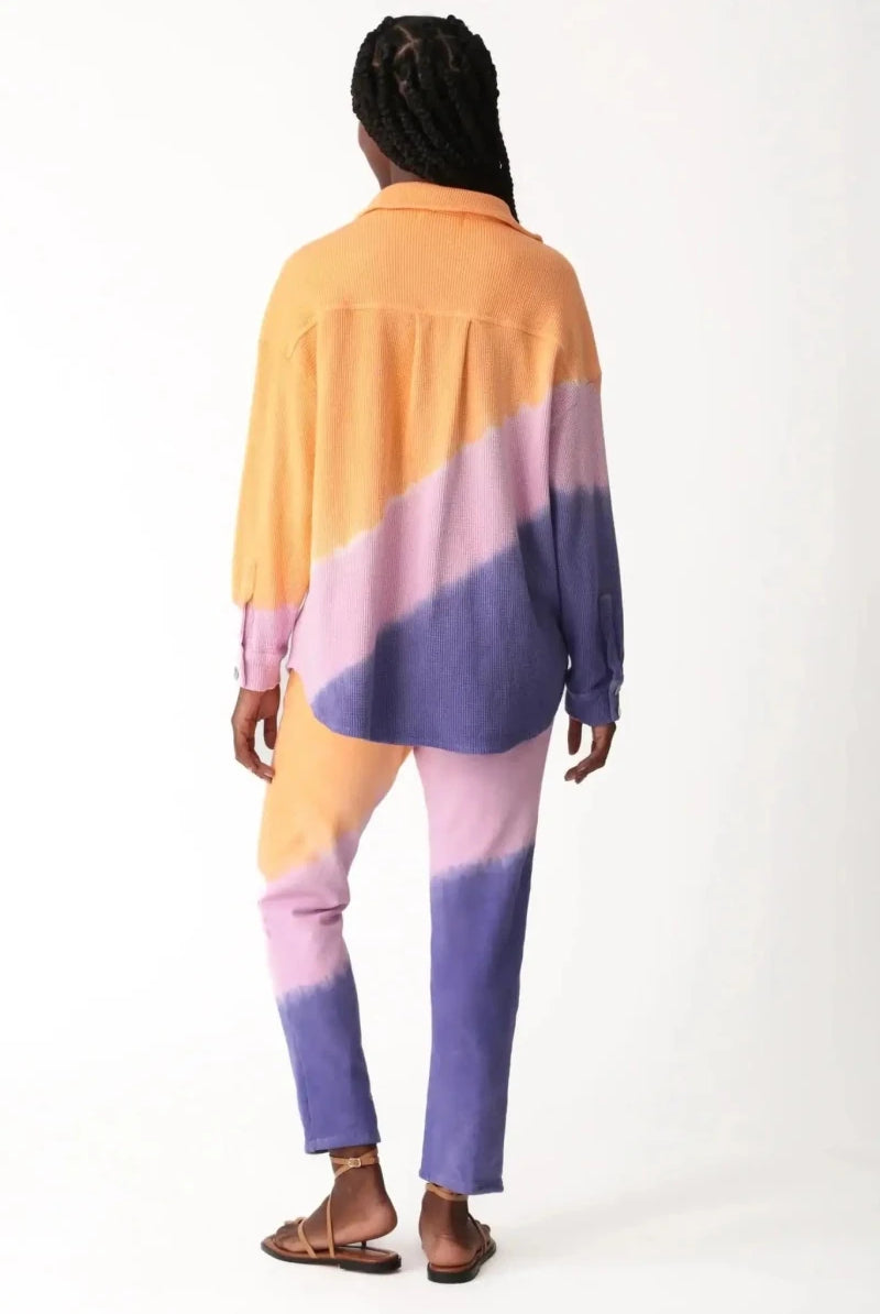 Shop Electric and Rose Electric and Rose Boyfriend Thermal Shirt Shirt for women – premium loungewear and festival fashion at Spoiled Brat