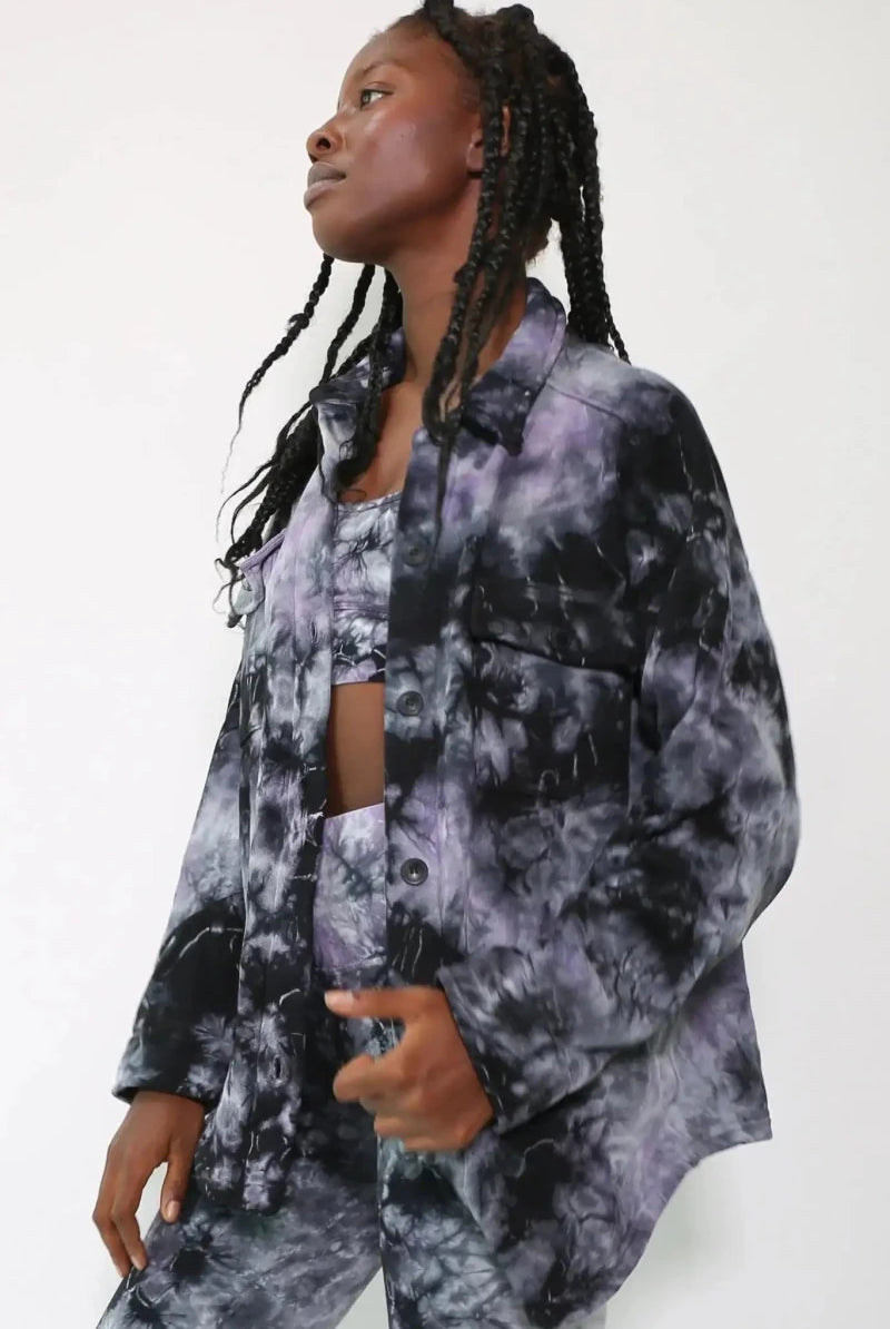 Shop Electric and Rose Electric & Rose Soho Sweatshirt Jacket Jacket for women – premium loungewear and festival fashion at Spoiled Brat