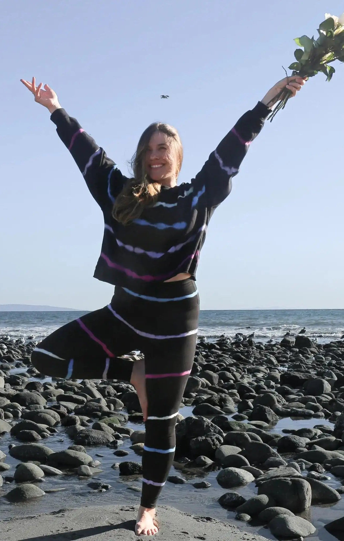 Electric & Rose Sunset Onyx Leggings as seen on Malin Andersson - Spoiled Brat