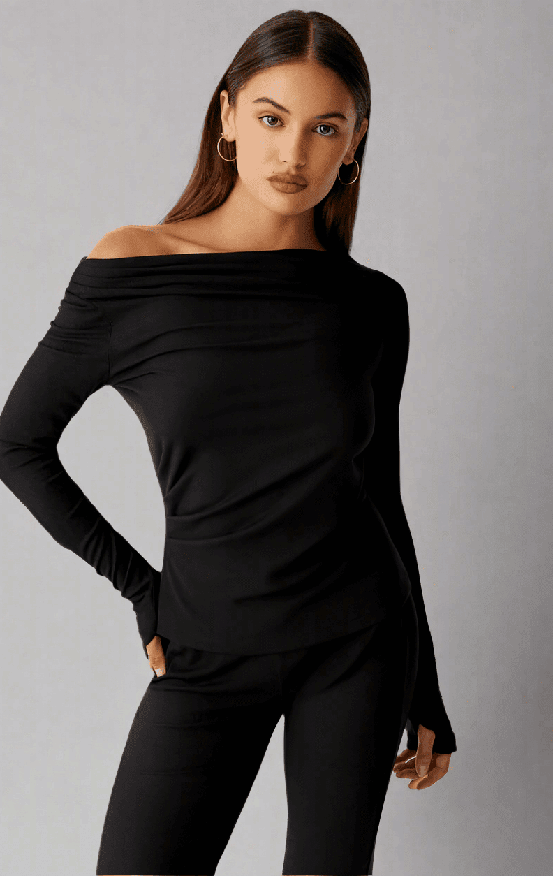 Shop Frankies Bikinis Frankies Bikinis Dahlia Long Sleeve T-Shirt Long Sleeved Top for women – premium loungewear and festival fashion at Spoiled Brat