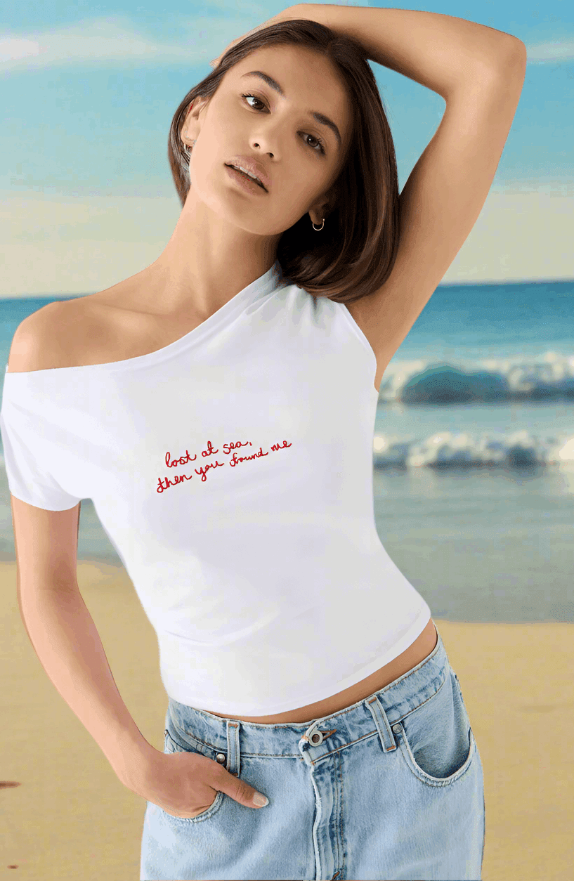 Frankies Bikinis Starlight Cotton Tee - Spoiled Brat