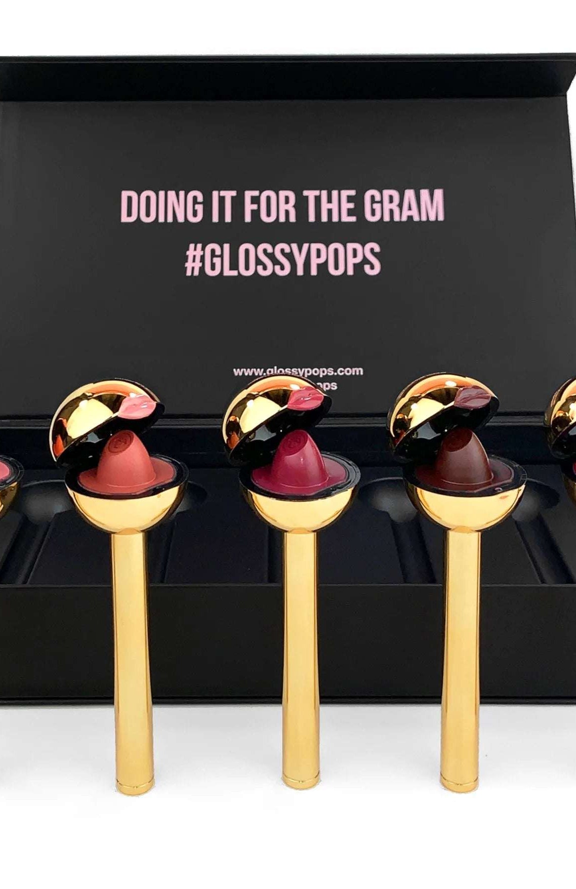 Glossy Pops The Soho Lip Gloss Set Lip Gloss by Glossy Pops as seen on celebrities