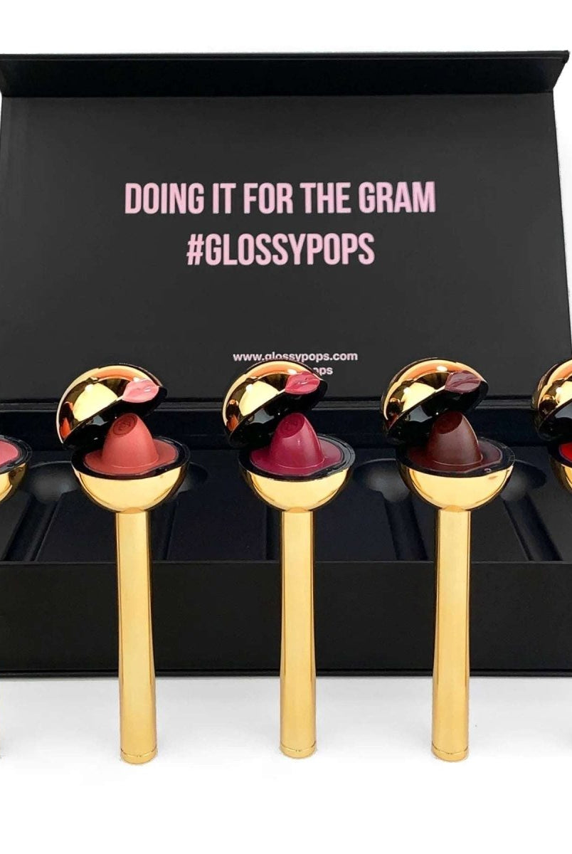 Shop Glossy Pops Glossy Pops The Soho Lip Gloss Set Lip Gloss for women – premium loungewear and festival fashion at Spoiled Brat
