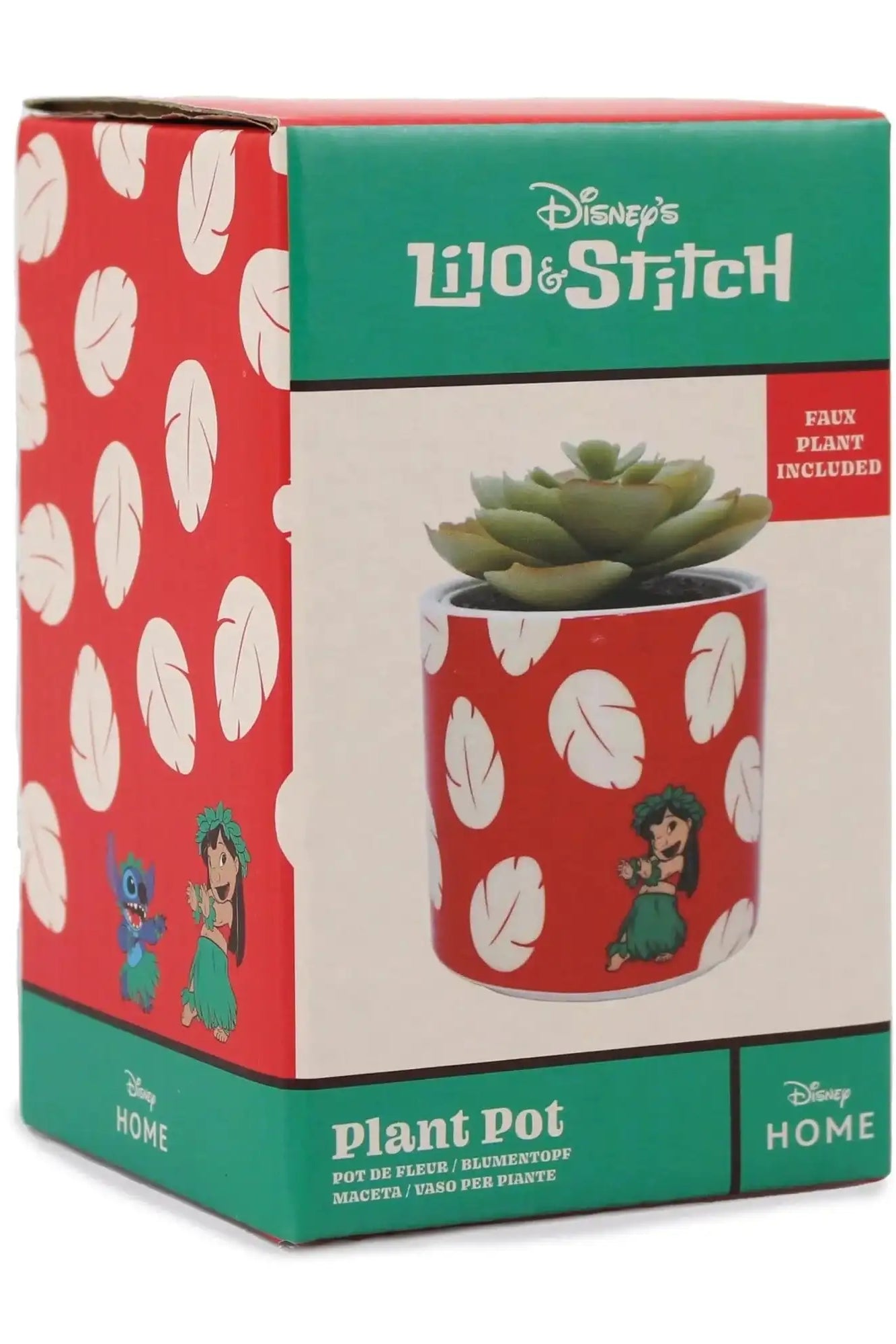 Disney Lilo & Stitch Faux Plant Pot Planter by Half Moon Bay as seen on celebrities