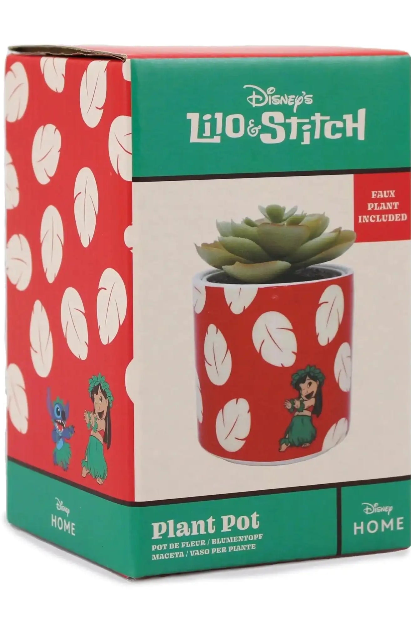 Disney Lilo & Stitch Faux Plant Pot Planter by Half Moon Bay as seen on celebrities