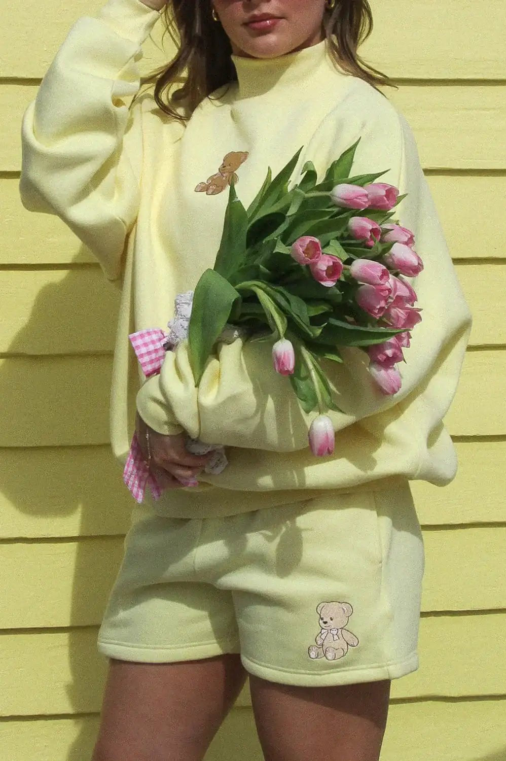 Happy Camp3r Banana Camp3y Mockneck Sweater - Spoiled Brat