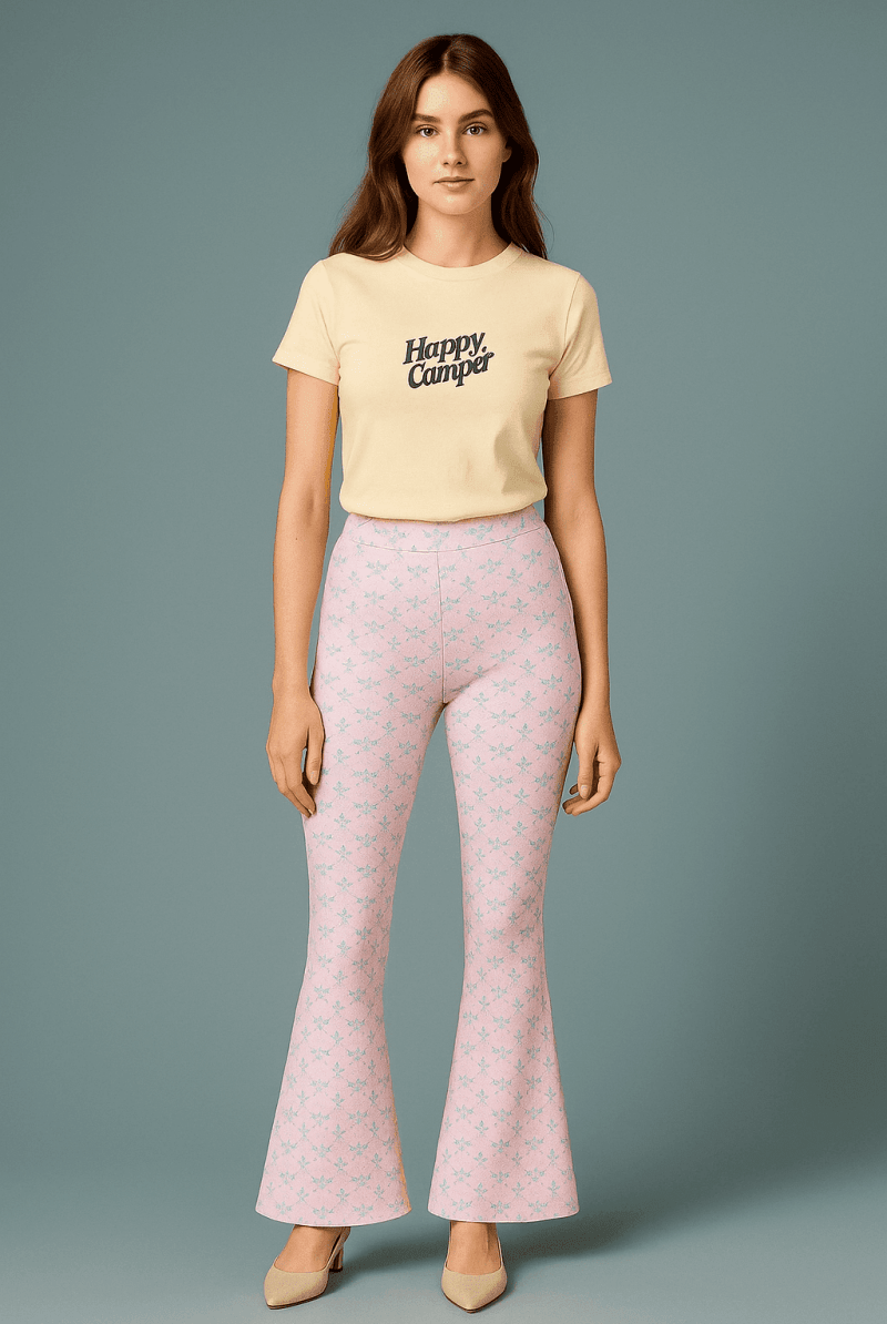 Shop Happy Camp3r Happy Camp3r Puff Series Crop Tee Crop Top for women – premium loungewear and festival fashion at Spoiled Brat
