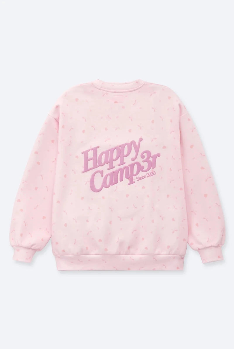 Shop Happy Camp3r Happy Camp3r Sugar Petals Crewneck Sweater Sweater for women – premium loungewear and festival fashion at Spoiled Brat
