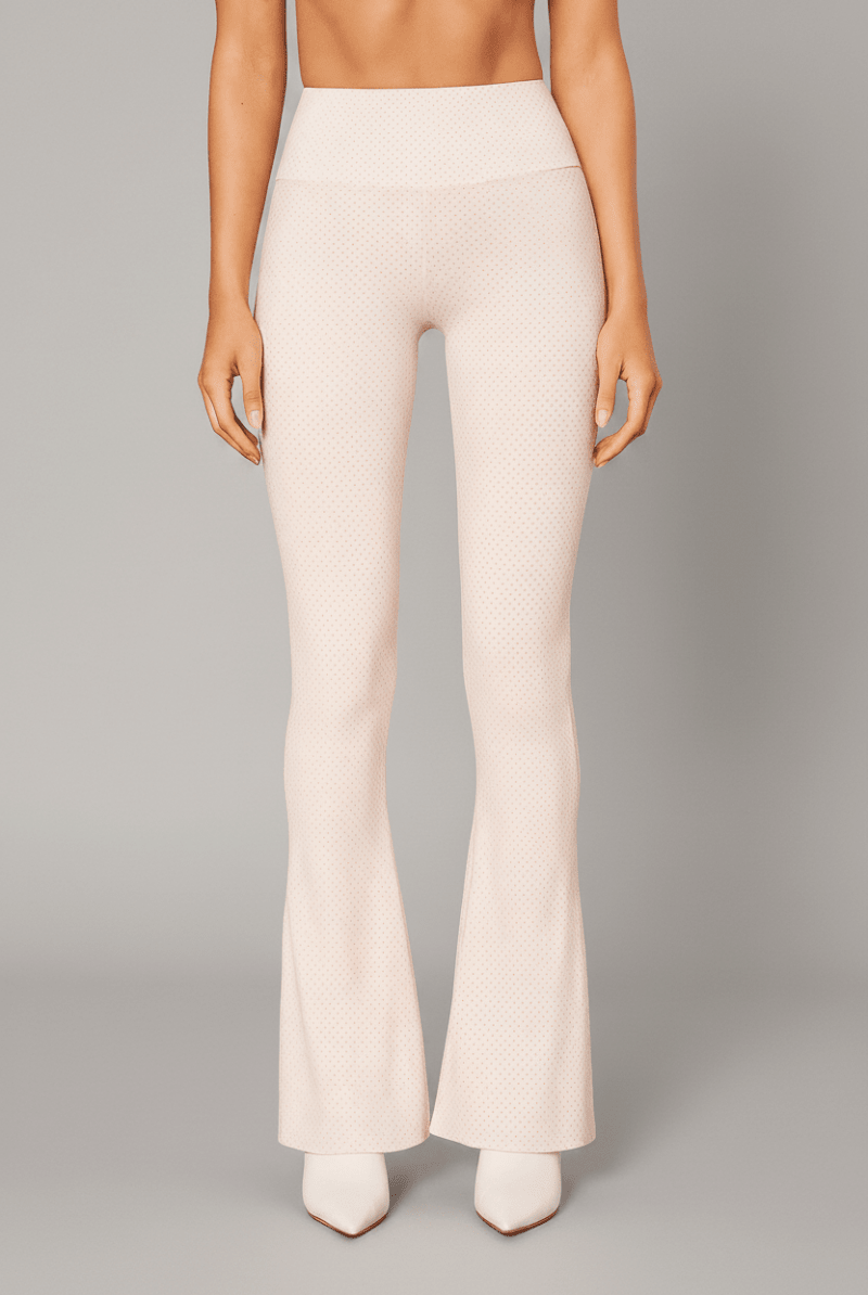 Shop Happy Camp3r Happy Camp3r Whispering Dots Harper Active Pants Leggings for women – premium loungewear and festival fashion at Spoiled Brat