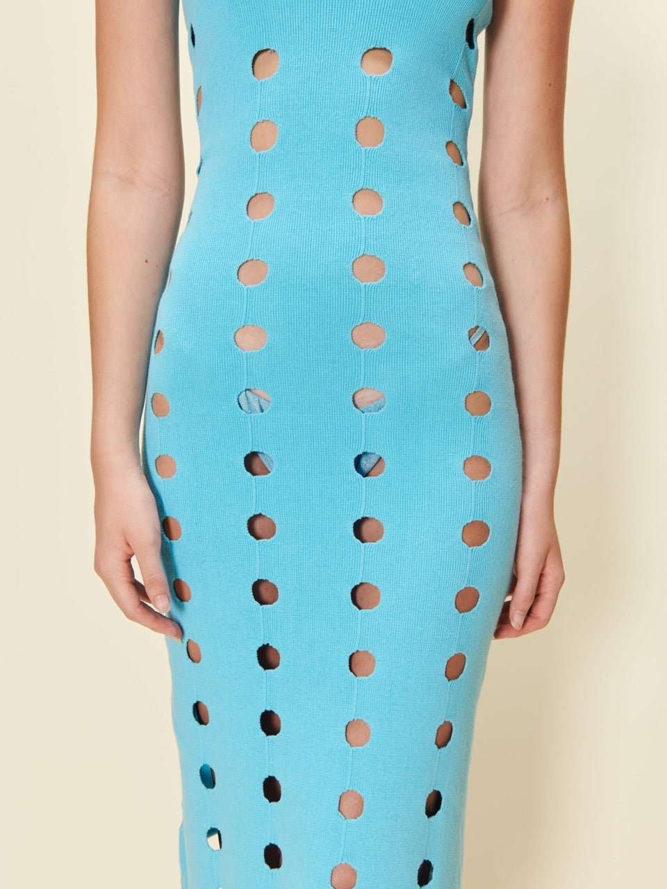 House of Sunny Canopy Knit Midi Dress Midi Dress by House of Sunny as seen on celebrities