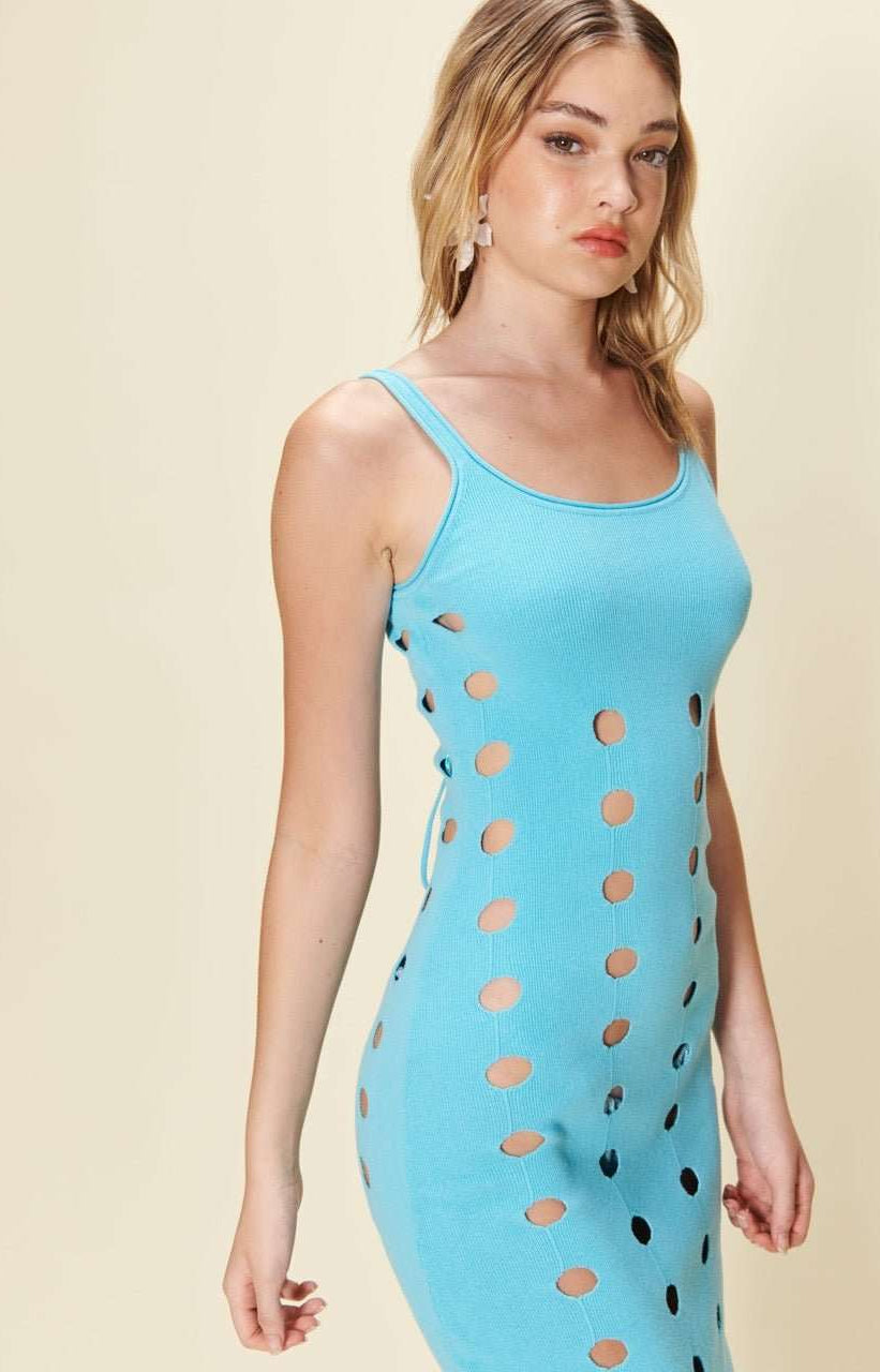 House of Sunny Canopy Knit Midi Dress Midi Dress by House of Sunny as seen on celebrities