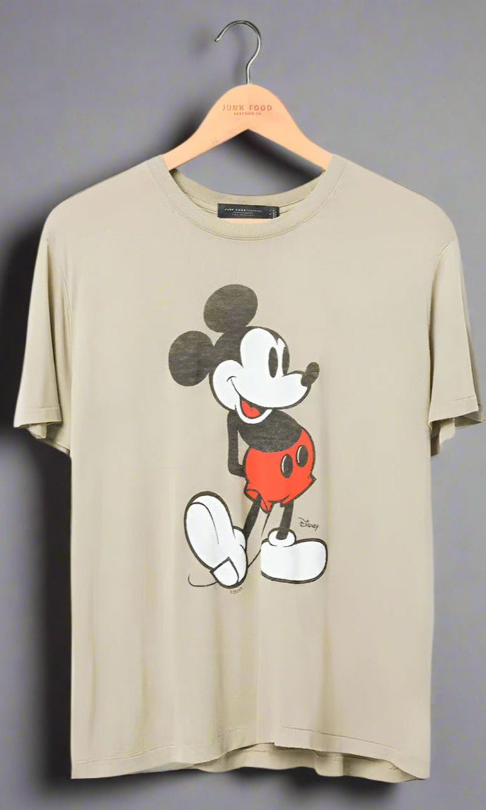 Shop Junk Food Junk Food Disney Classic Mickey Mouse Tee T-Shirt for women – premium loungewear and festival fashion at Spoiled Brat
