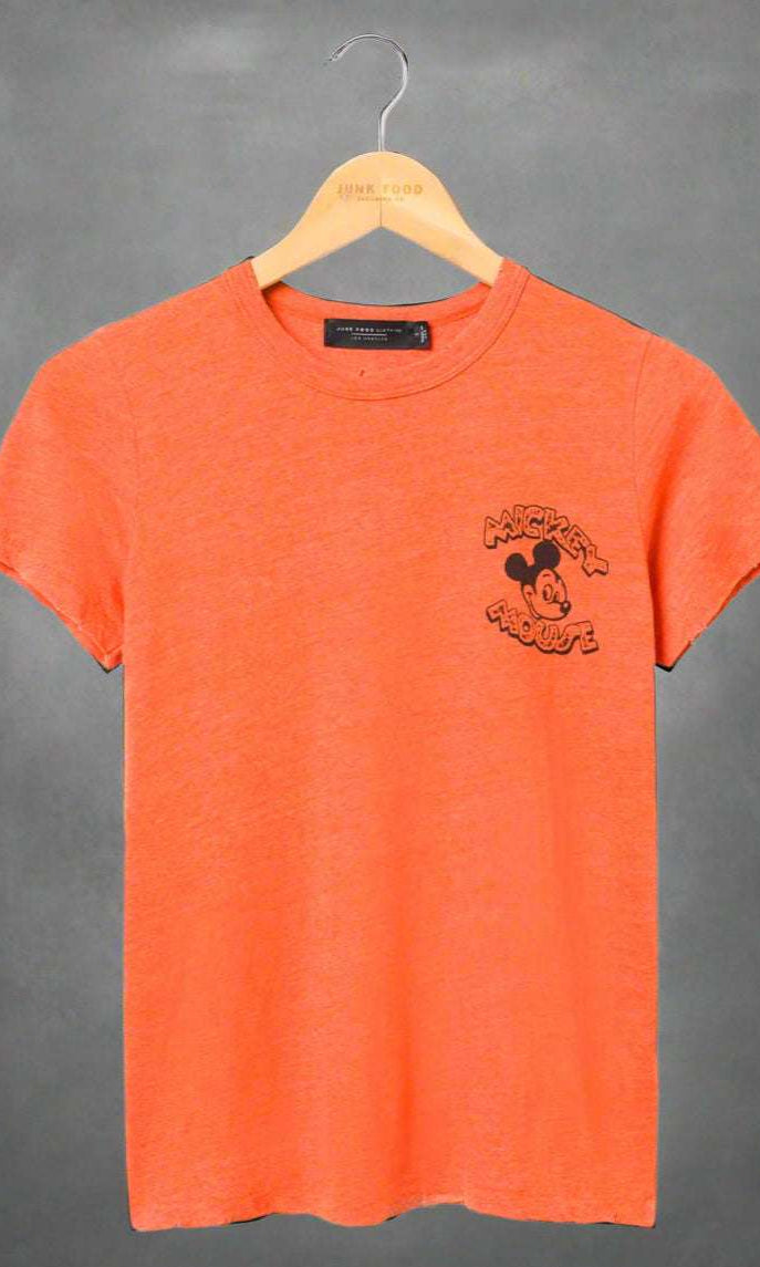 Shop Junk Food Junk Food Disney Mickey & Minnie Hot Rod Original Tee T-Shirt for women – premium loungewear and festival fashion at Spoiled Brat