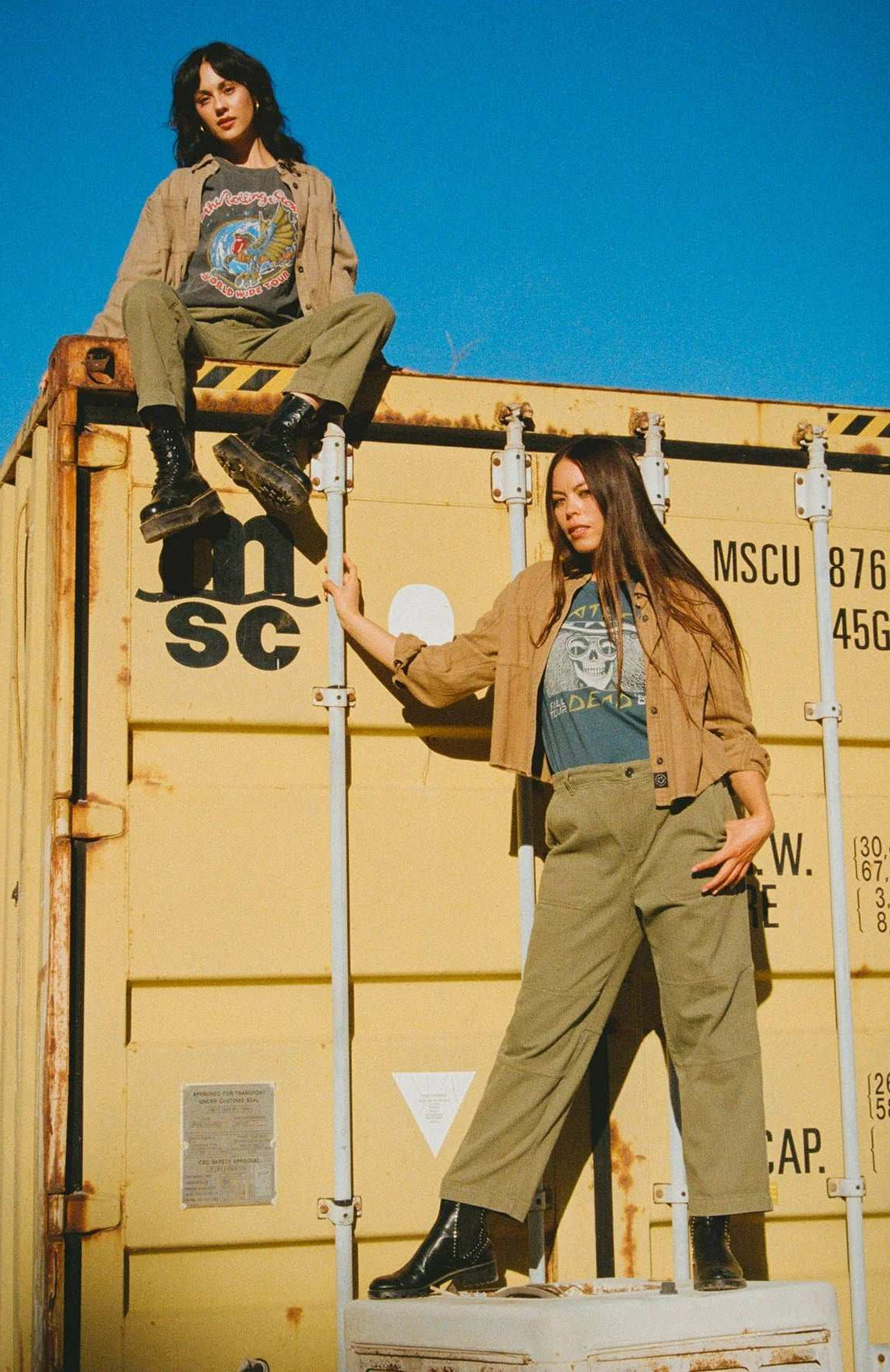 Shop Junk Food Junk Food Grateful Dead Oakland 1985 Tee T-Shirt for women – premium loungewear and festival fashion at Spoiled Brat