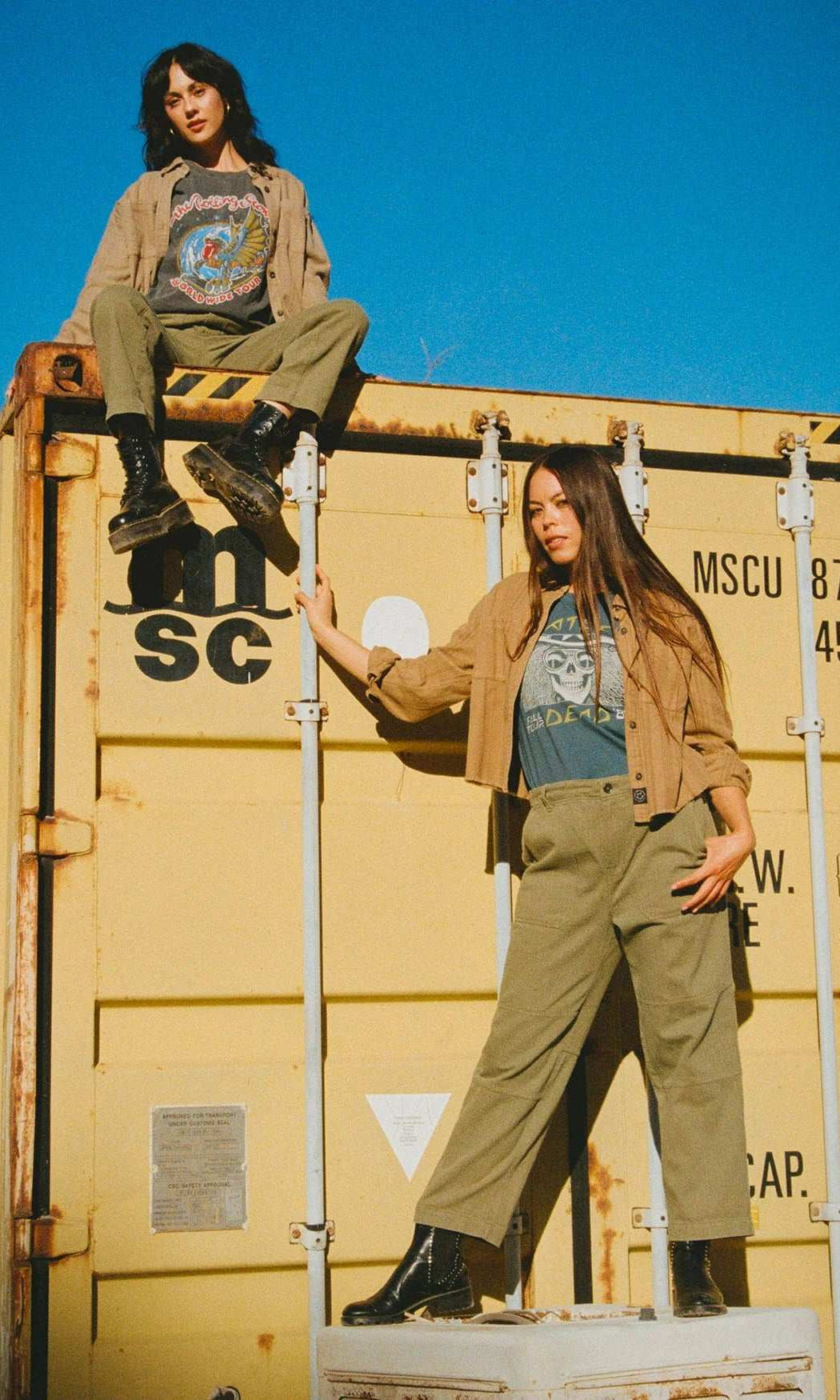 Shop Junk Food Junk Food Grateful Dead Oakland 1985 Tee T-Shirt for women – premium loungewear and festival fashion at Spoiled Brat