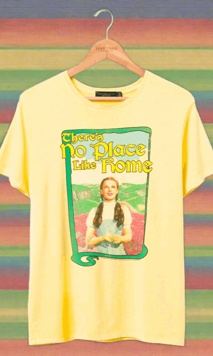 Shop Junk Food Junk Food Wizard of Oz Dorothy Vintage Tee T-Shirt for women – premium loungewear and festival fashion at Spoiled Brat