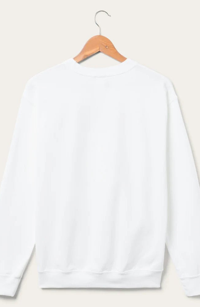 Shop Junk Food Junk Food Womens Happy Place Flea Market Fleece Sweater T-Shirt for women – premium loungewear and festival fashion at Spoiled Brat