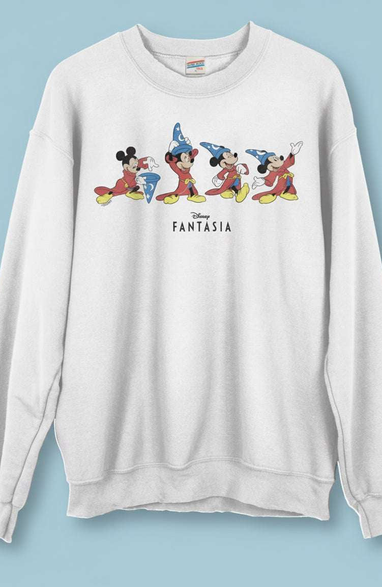 JUNKFOOD Disney Fantasia Mickey Jumper by Junk Food – Jumper – S | Spoiled Brat UK