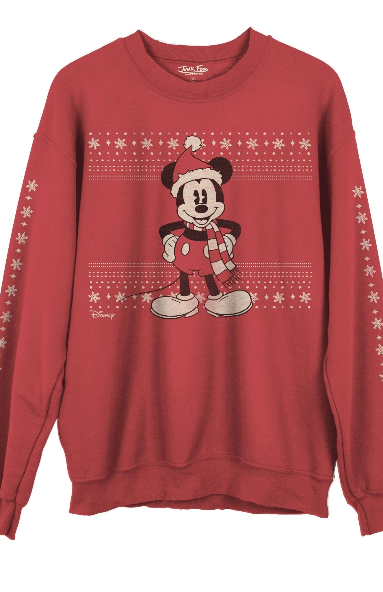 Shop Junk Food JUNKFOOD Disney Mickey Wear Flea Market Sweater Jumper for women – premium loungewear and festival fashion at Spoiled Brat