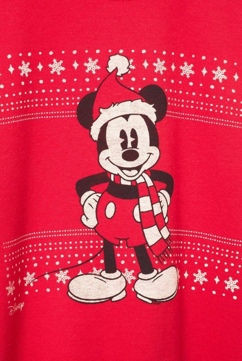 Shop Junk Food JUNKFOOD Disney Mickey Wear Flea Market Sweater Jumper for women – premium loungewear and festival fashion at Spoiled Brat
